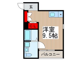 宿篠葉の物件間取画像